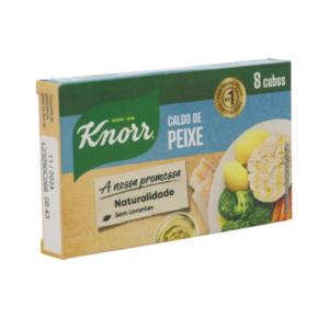 Knorr - Fish broth bouillon cubes 8x24x80gr - (CALDO DE PEIXE CUBES)