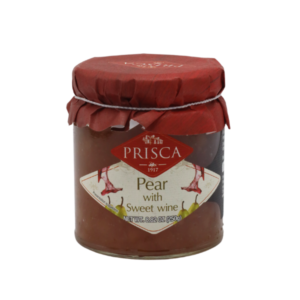 Prisca Pear Sweet wine 6x250gr