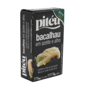 Piteu Codfish in Garlic  amp; Oil 16x120gr