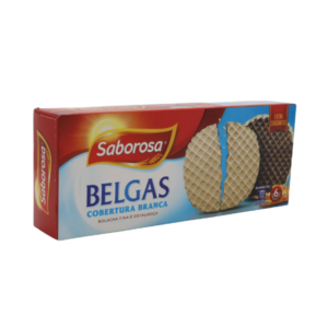 Saborosas - Belgas  amp; White Chocolate Cookies 12x198gr. (WHITE CHOCOL)