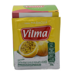 Vilma - Inst. Passion Fruit Juice - (REFRESCO MARACUJA) - 8X15X10Gr - MASTER CASE