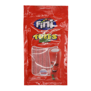 FINI - Citrus Strawberry Tubes Gum -  12X80GR