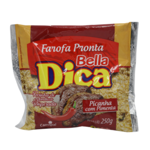 Bella Dica - FAROFA PRONTA PIMENTA / PICANHA - 15X250gr.