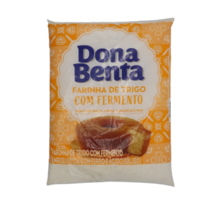 Dona Benta-Wheat Flour with baking powder 10x1kg (FARINHA C/ FERMENTO)