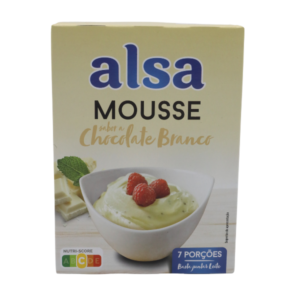 Alsa  - White chocolate mousse 8x133g (WHITE)