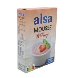 Alsa  - Strawberry Mousse 8x100g (STRAWBERRY)