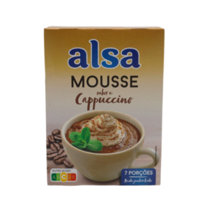 Alsa  - Cappuccino Mousse 8x100g (CAPPUCCINO)